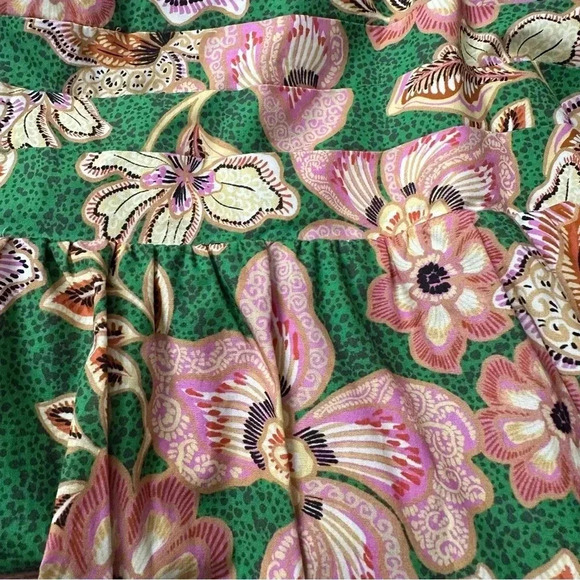 MISA Kate Tie-Back Floral Empire Mini Dress Size XS NWT - Picture 8 of 11